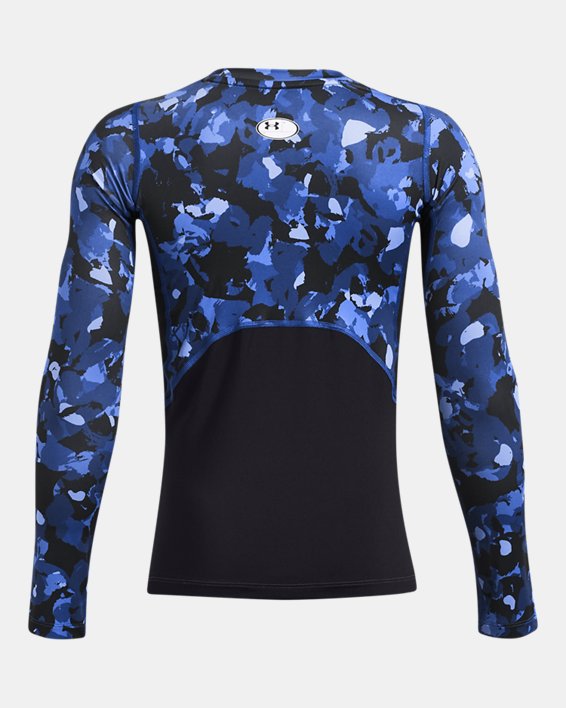HeatGear® Printed Boys' Long Sleeve | Under Armour HeatGear® Printed Boys' Long Sleeve | Under Armour